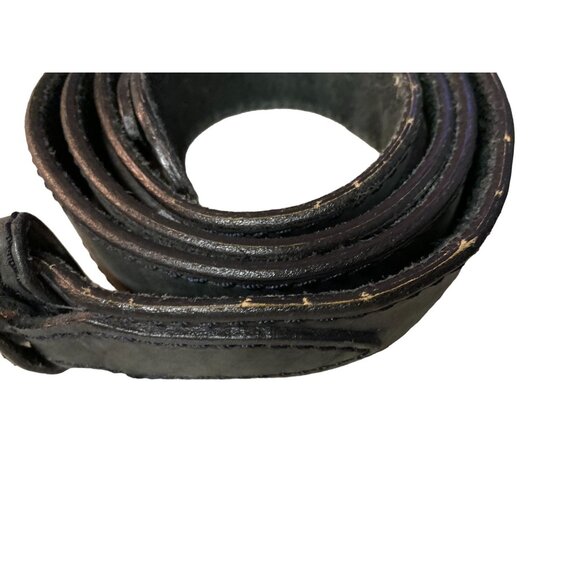 Duluth Trading Ranger Belt Mens 50 Used Black Leather - Picture 13 of 16